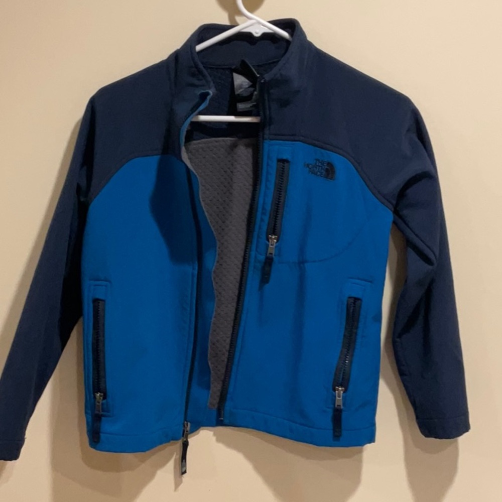 The north face blue jacket